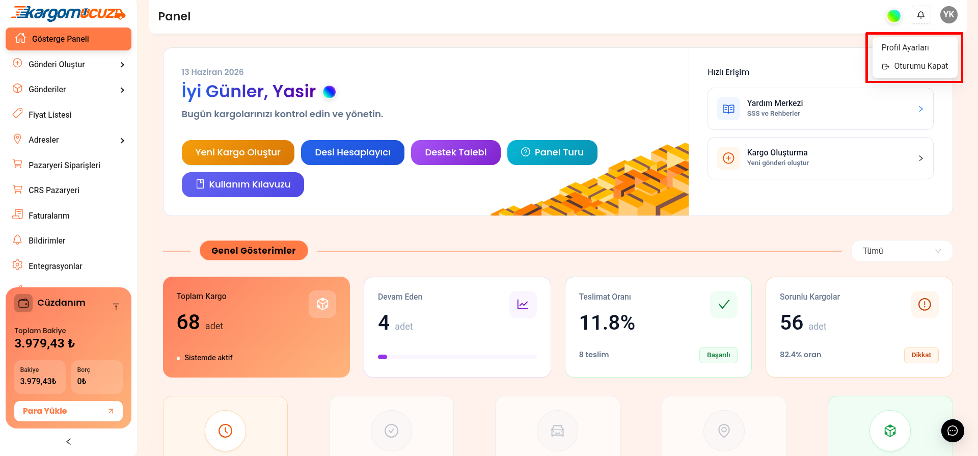 Profil Ayarları